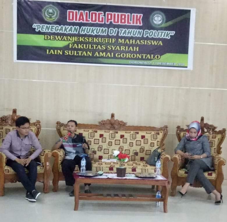 Dosen Jurusan Hukum Pidana Islam Menjadi Pemateri dalam Kegiatan Dialog ...